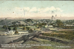 Old Pa terraces on Mt Hobson 1909.
