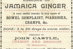 Castle Label. Wellington Ginger