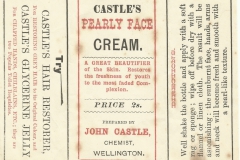 Castle Label. Wellington Pearly Face