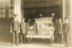 Remuera Fire Station and appliance.